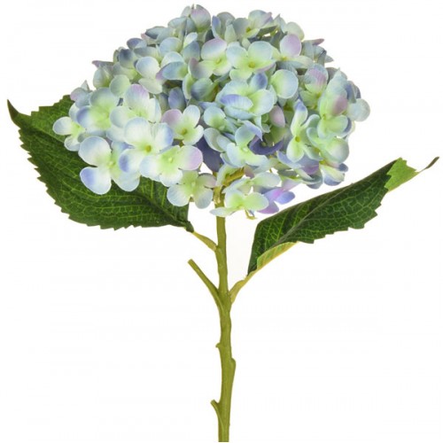 Large Silk Hydrangeas Blue 82cm Artificial Flowers